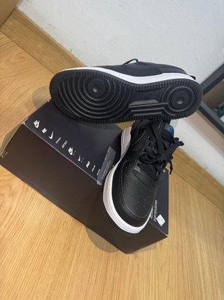 Zapatillas Nike Air Force 1 Negras y Azules