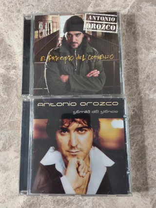 2 CDs Antonio Orozco