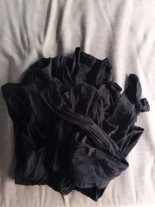 Pack de 8 medias embarazo H&M Talla M+L Negras