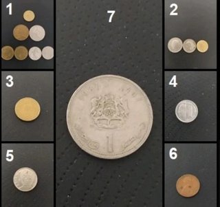 MONEDAS DIFERENTES PAÍSES Y ÉPOCAS