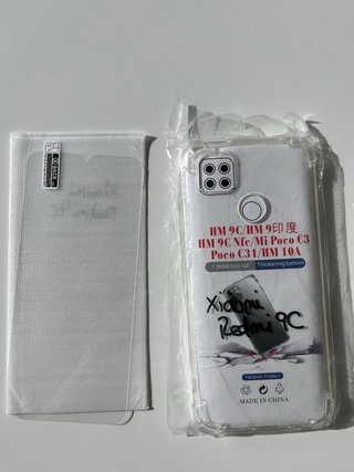 Custodia e protezione per schermo Xiaomi Redmi 9C