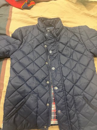 Chaquetón parka acolchado azul Talla 9