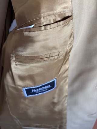 Traje de chaqueta para hombre beige