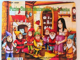 Puzzles Caperucita Roja, Blancanieves,Pinocho 36 p