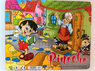 Puzzles Caperucita Roja, Blancanieves,Pinocho 36 p