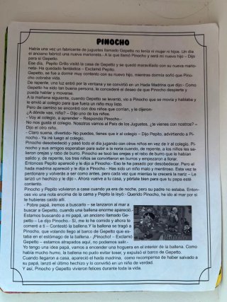 Puzzles Caperucita Roja, Blancanieves,Pinocho 36 p