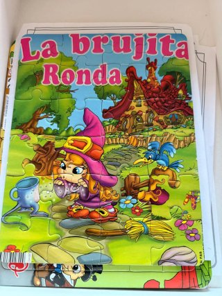 Puzzles Caperucita Roja, Blancanieves,Pinocho 36 p