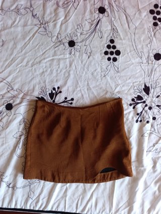 Minifalda Marrón