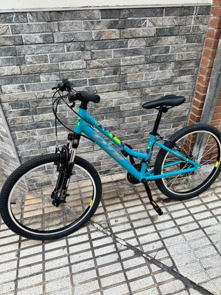 Bicicleta Montaña Infantil Azul