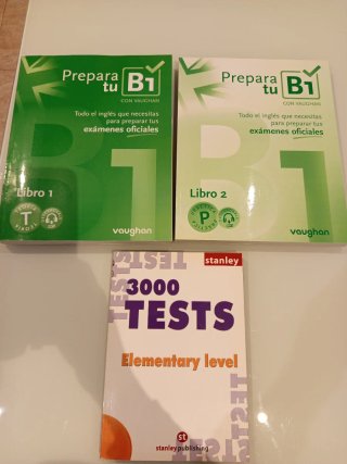 Libros prepara tú B1 vaughan