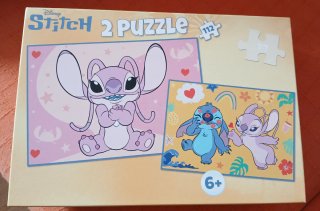 Disney Stitch 2 Puzzles 112 piezas