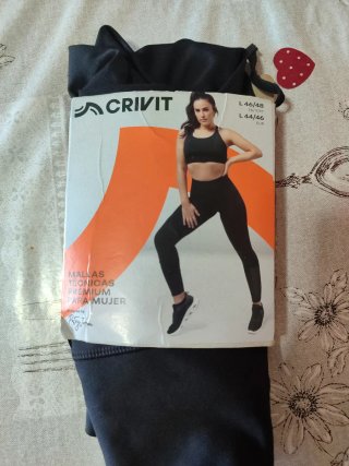 Mallas Deportivas Crivit Negras Talla L