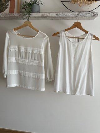 Pack 2 Camisas Blancas