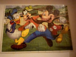 4 Puzzles Disney Junior Mickey Educa