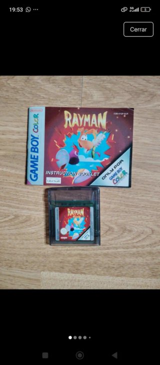 Rayman + Manual Game Boy Color