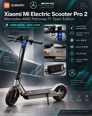 Xiaomi Pro 2 Mercedes-AMG F1 - 2 Usos