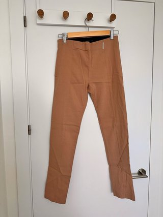Leggings / Calza de vestir camel (Talla S)