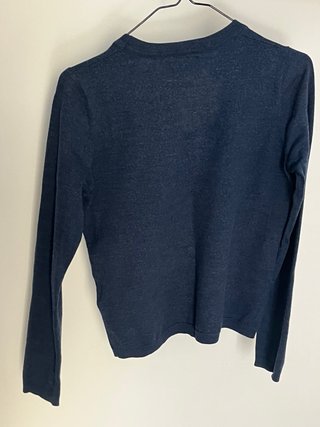 Jersey de lana Samsoe Samsoe azul
