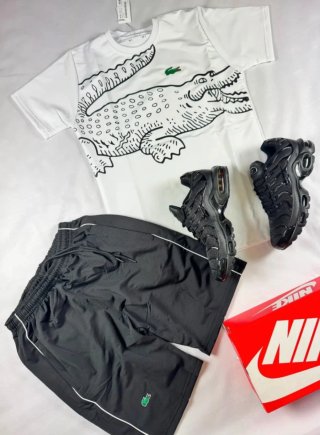 Conjunto Lacoste y Zapatillas Nike