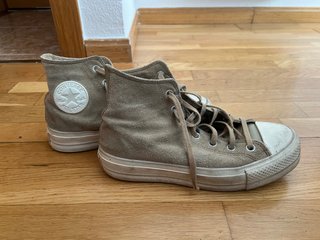 Converse Marrones Piel Mujer