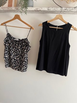 Pack 2 tops/camisas mujer