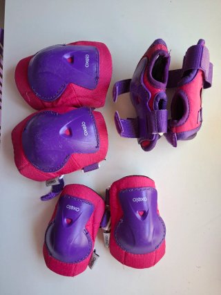 Patines Oxelo 30-32 con protecciones casco y bolsa