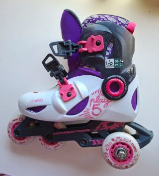 Patines Oxelo 30-32 con protecciones casco y bolsa
