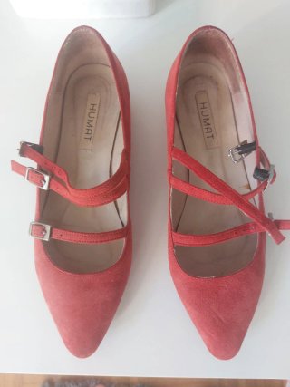 Zapatos de mujer Humat rojos