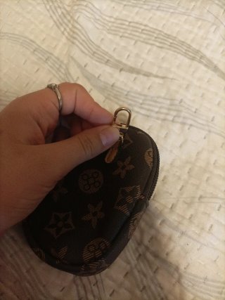 Monedero pequeño con estampado
