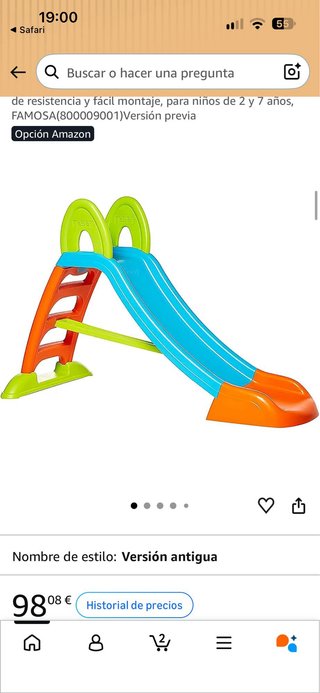 Tobogán Feber Infantil