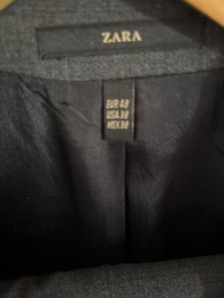 Traje de chaqueta hombre Zara gris