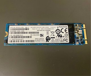 Disco duro SanDisk SSD X600 SATA M.2 2280 256GB