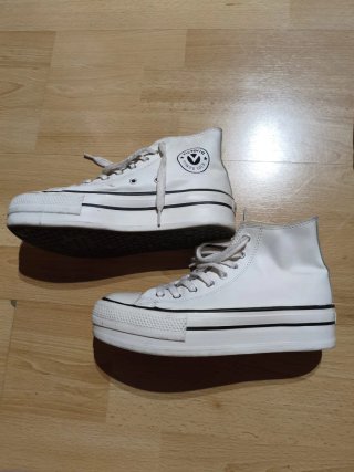 Botines Victoria Blancos Talla 36