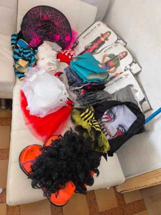 Lote 20 Disfraces Hallowe lote en 50algunos nuevos