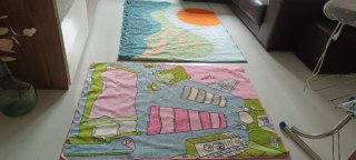 Set di 2 Tappeti per Bambini