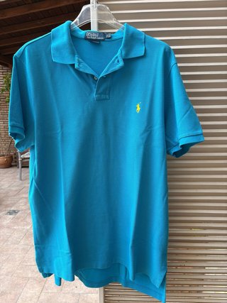 Polo Ralph Lauren Turquesa Talla XL