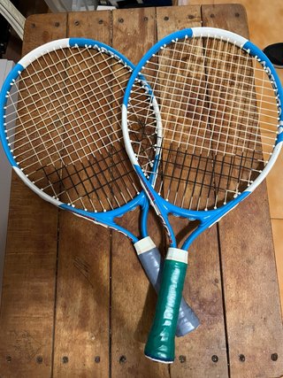 Raquetas de tenis pequeñas (2 unidades)