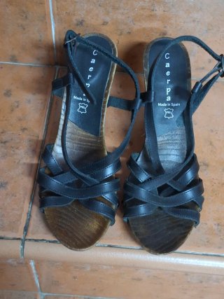 Sandalias de piel Caerpa