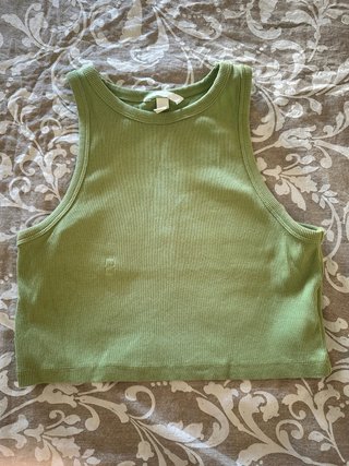 Top H&M verde Talla M