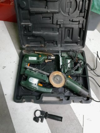 Set de Herramientas Techni: Taladro y 3 mas