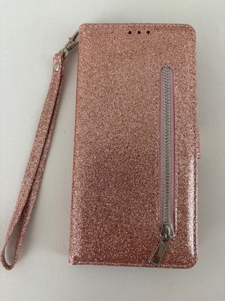 Cover Xiaomi Redmi Note 9 Glitter Rosa