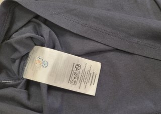 CAMISETA GUESS JEANS AZUL TALLA S SLIM FIT NUEVA C