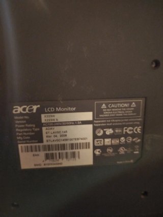 Monitor Acer