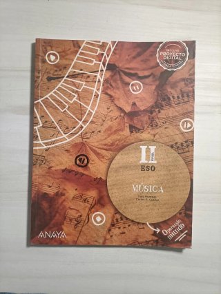 Libro Música Nivel II ESO ANAYA