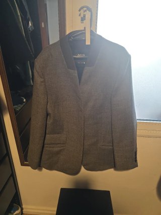 Chaqueta Zara Gris