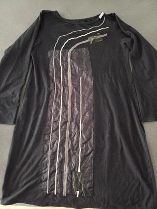 Vestido Encarnis Tomero Negro
