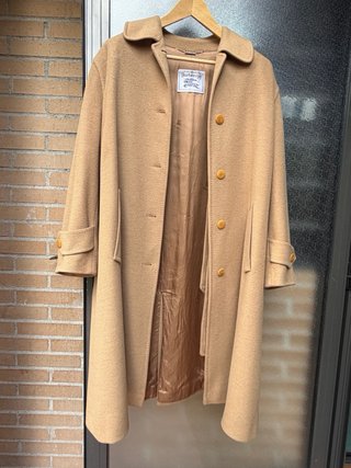 Abrigo de lana Burberrys Beige
