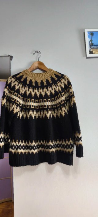 Jersey con grecas Pull & Bear Talla S