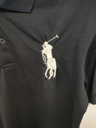 Polo Ralph Lauren Negro Talla XL