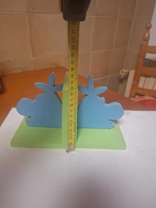Sujetalibros infantiles hipopótamo